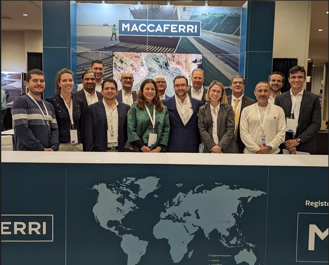 Maccaferri marca presença no GeoAmericas Toronto 2024