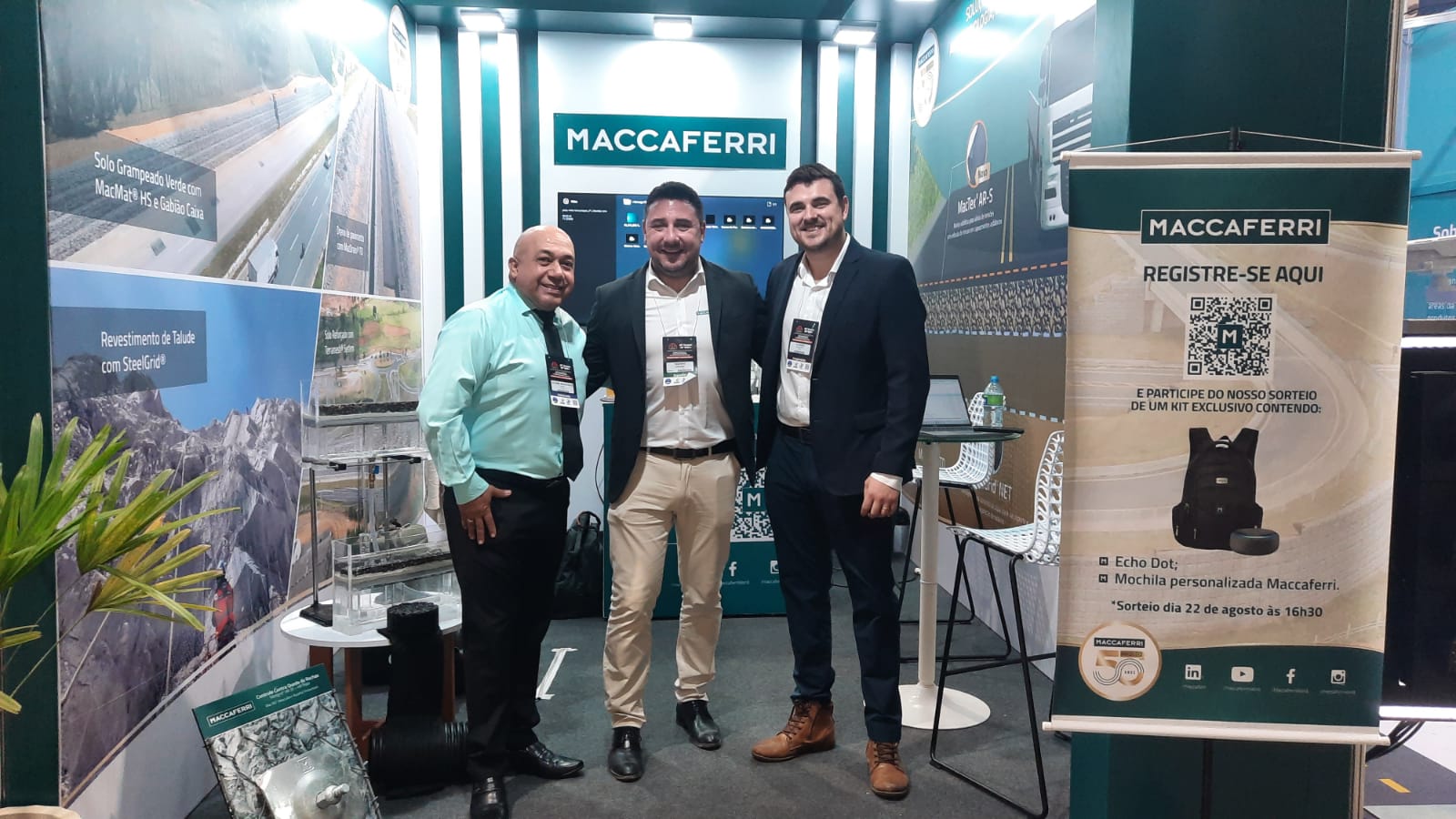 Maccaferri inova no RAPv Enacor 2024 com soluções para engenharia geotécnica e de infraestrutura