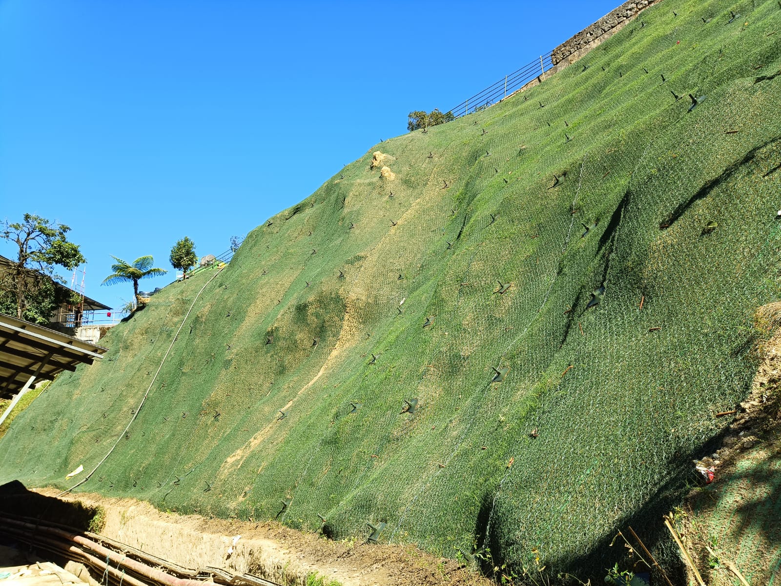 Slope Protection Measures at Guras Kutir Panthang, Gangtok