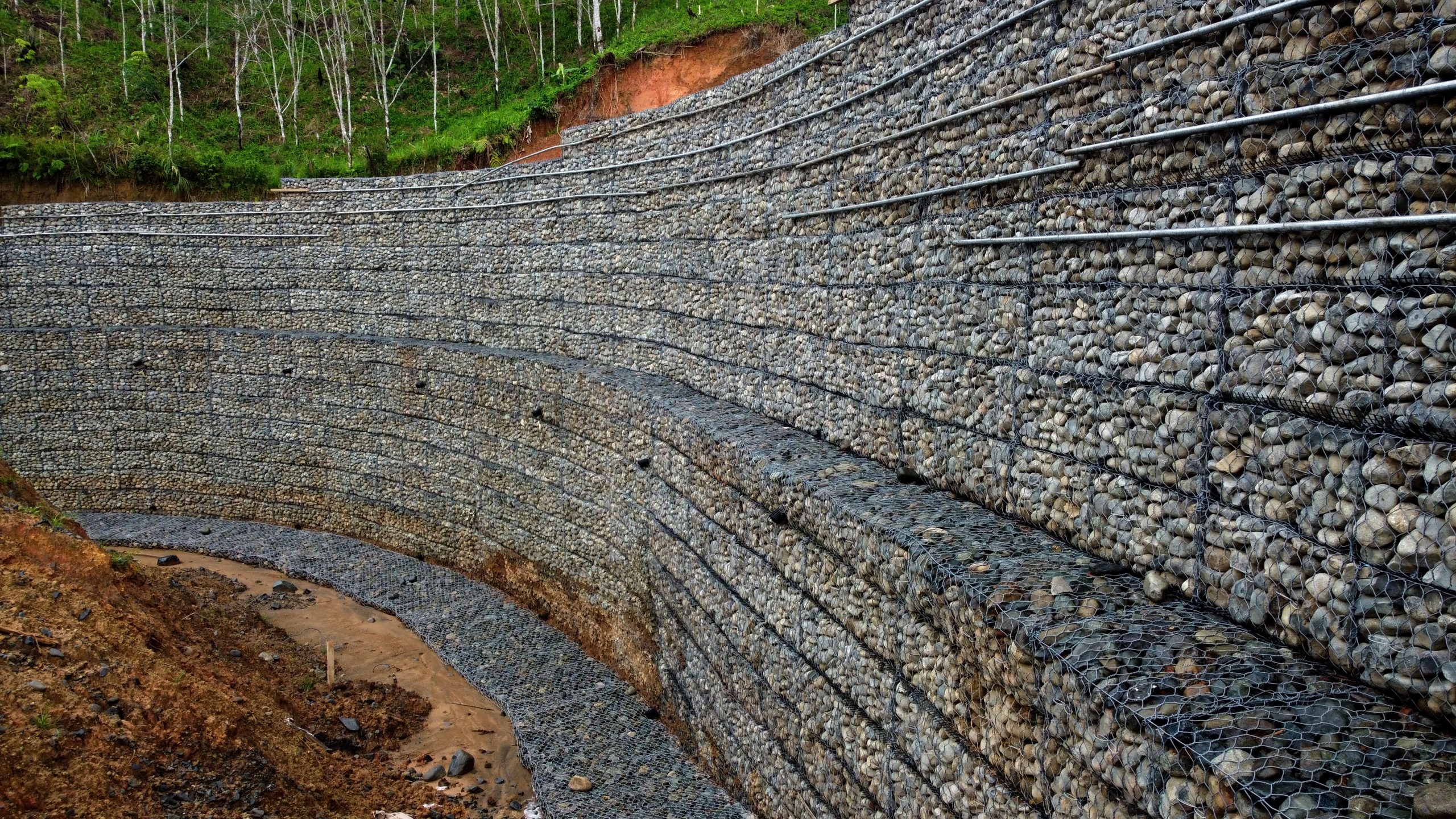 Maitum, Sarangani, Mechanically Stabilized Earth Wall Maccaferri